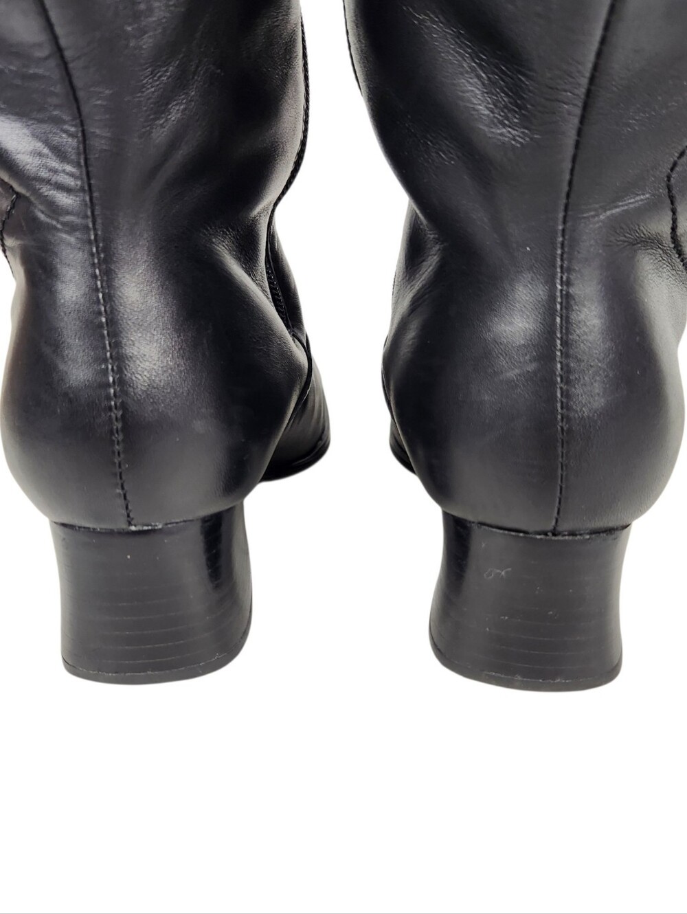 Blondo Aquaprotect Leather Riding Boots Black Leather Waterproof Womens Size 6 - Picture 9 of 15